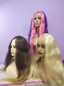 Канекалон для афро нарощування волосся та афроплетения термо