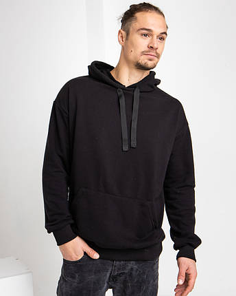 Худі UNISEX чорний колір, фото 2