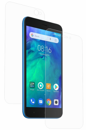 Гідрогелева захисна плівка на Xiaomi Redmi Go на весь екран прозора, фото 1
