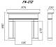 Декоратний портал для каміна (фальш - камін) з МДФ FN012, фото 5