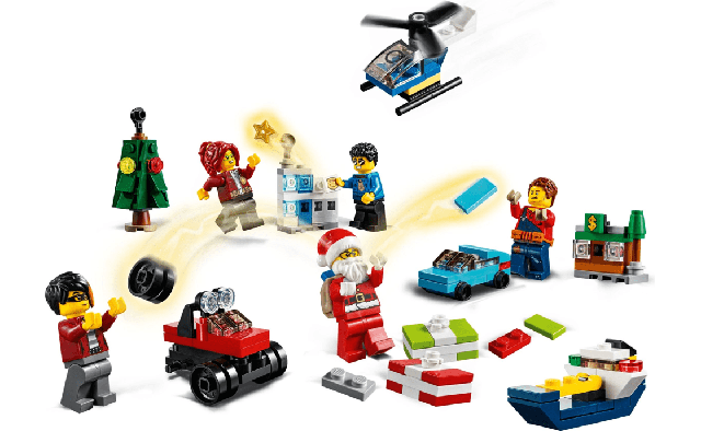 Lego City LEGO 60268 Advent Calendar. Новогодний Календарь Конструктор ...