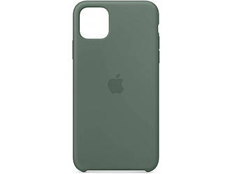 Оригінальний чохол iPhone 11 Pro Max Silicone Case Pine green