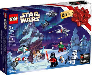 Конструктор LEGO Star Wars Новорічний календар 311 деталей (Новогодний адвент календарь Лего 75279 )