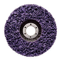 Круг зачистной из вспененного абразива 125х22,2 (фиолетовый) HAISSER (Коралл)