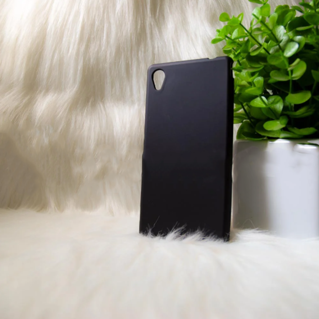 Силіконовий чохол Sony Xperia M4 "Cool Black Чорний (black), фото 1