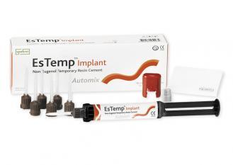 EsTemp Implant (Естемп імплант) Тимчасовий композитний цемент для фіксації коронок на імплант, 8 г. Spident - фото 1 - id-p1283769274