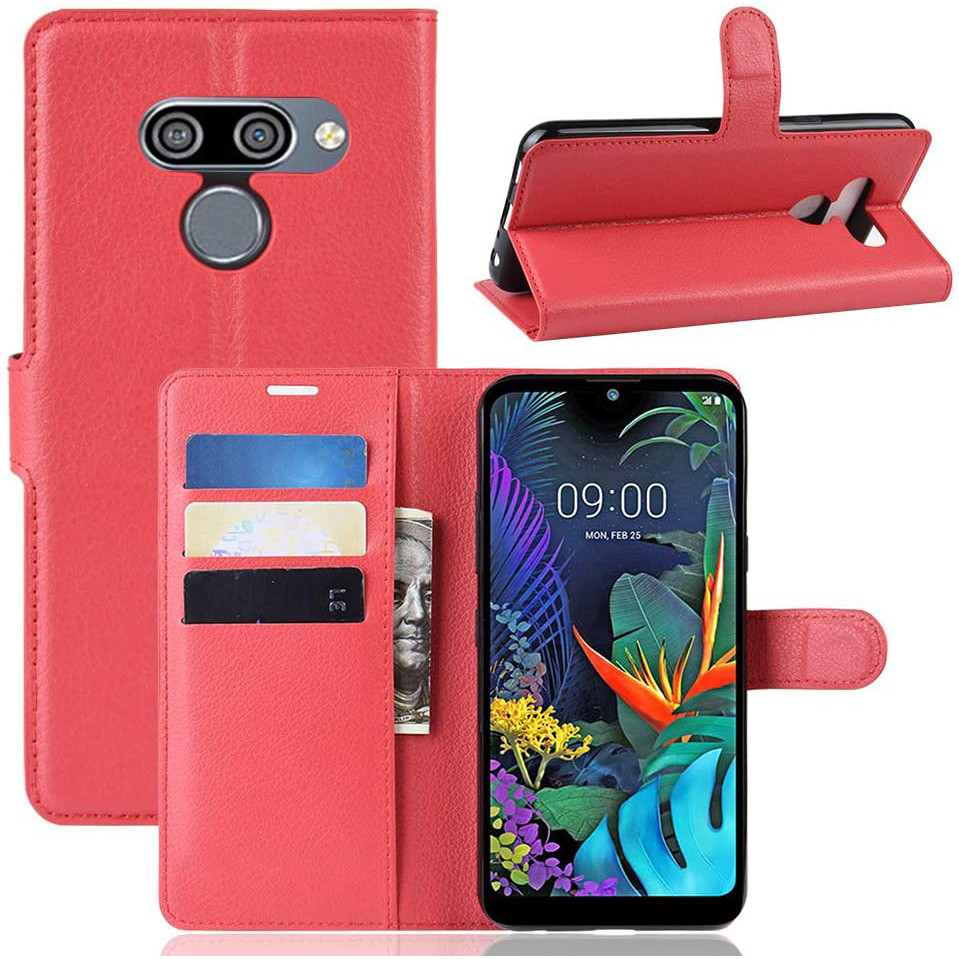 Чохол-книжка Litchie Wallet для LG K50 / Q60 Red