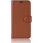 Чехол-книжка Litchie Wallet для LG K50 / Q60 Brown, фото 2