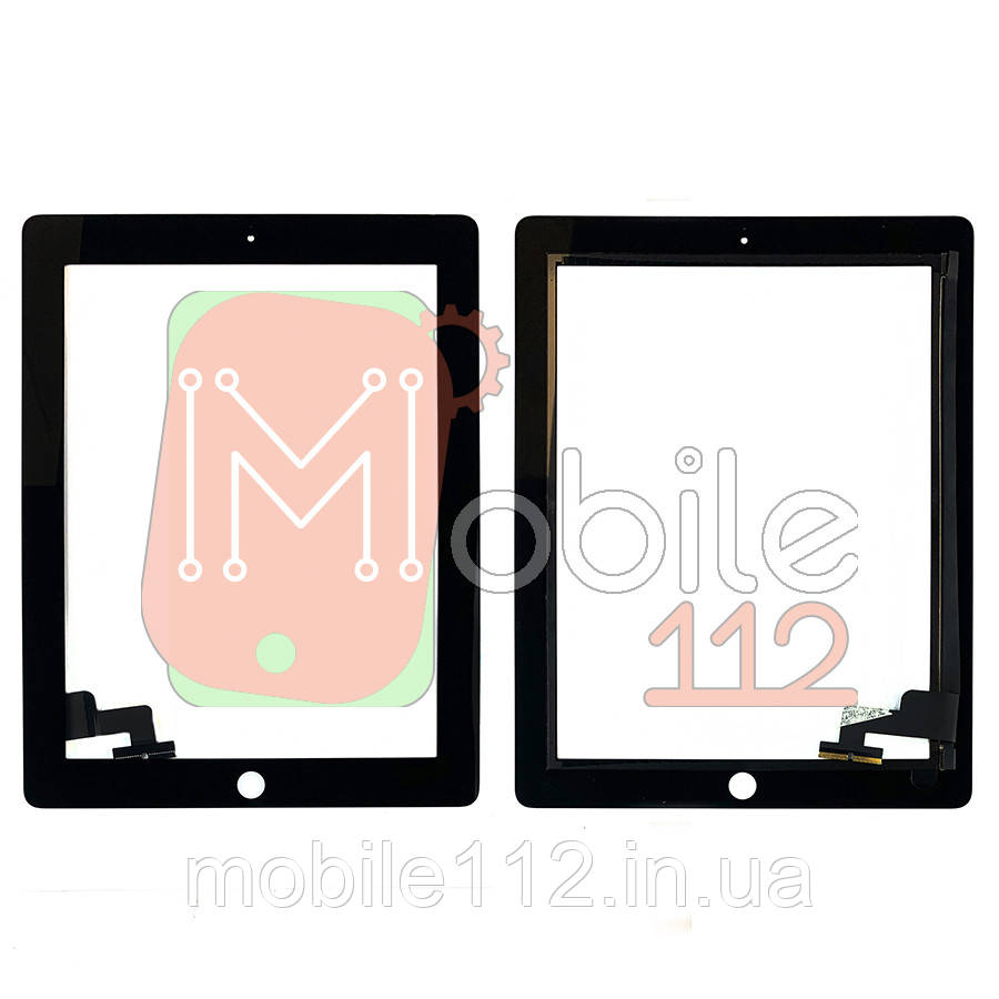 Сенсор (тачскрин) Apple iPad 2 A1395 A1396 A1397 черный оригинал Китай