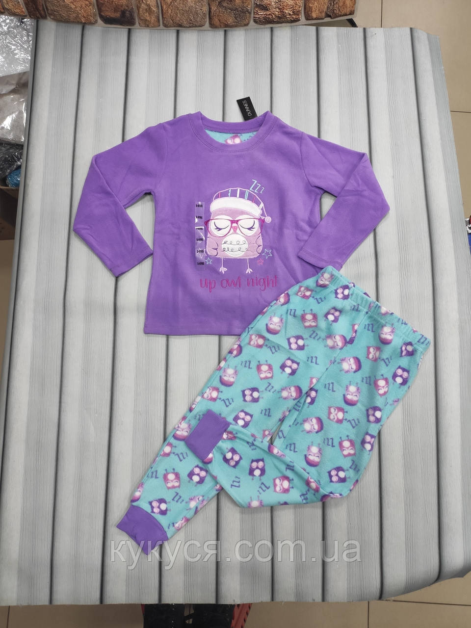 Піжама совонька з мікрофлісу "DUNNES"