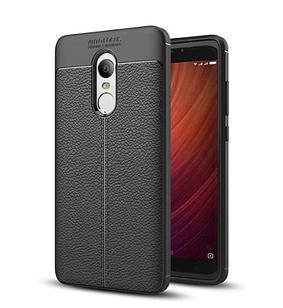 Чохол Auto Focus під шкіру для Xiaomi Redmi 5 black