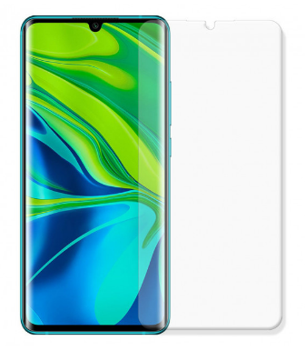 Гідрогелева захисна плівка на Xiaomi Mi Note 10 на весь екран прозора, фото 2