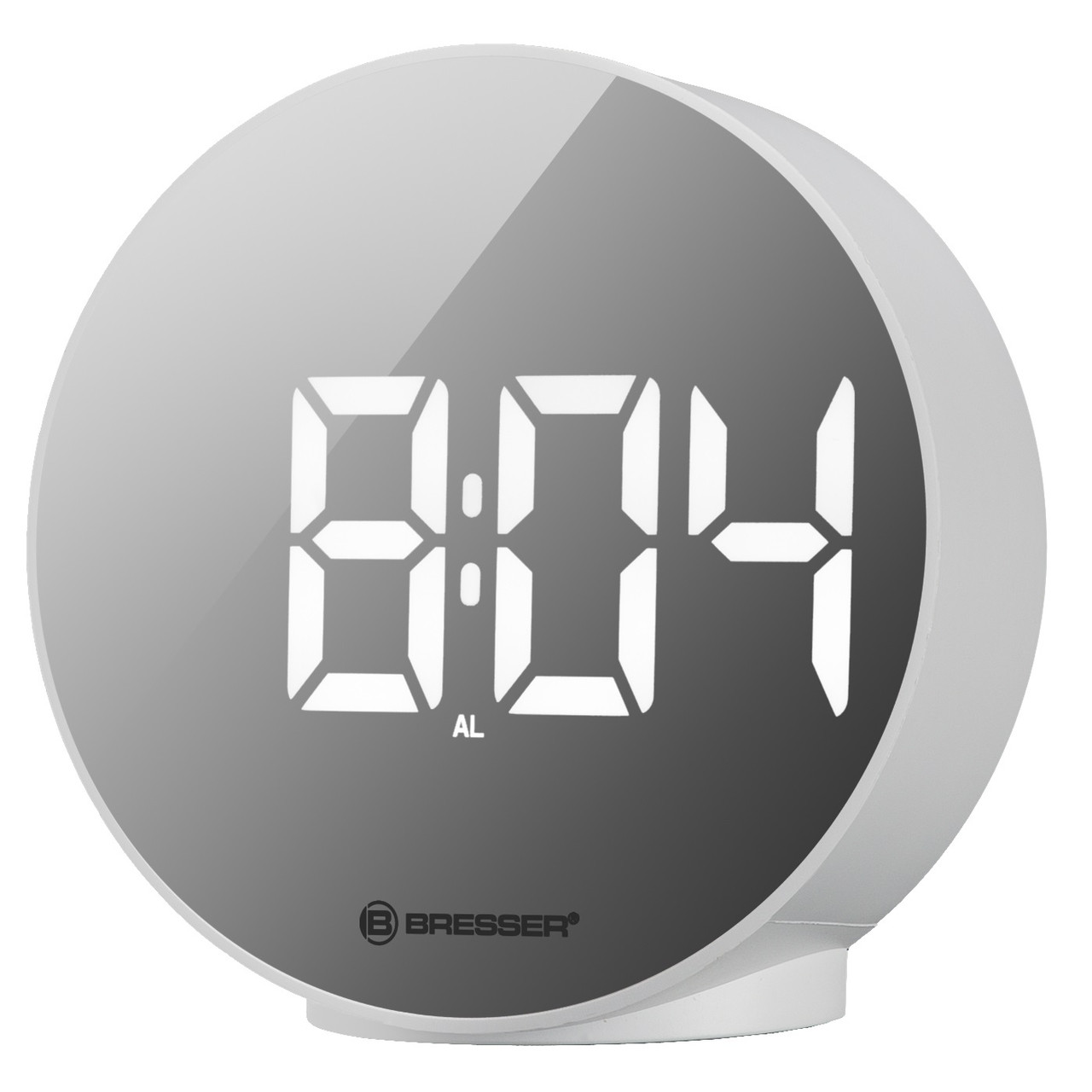 Цифровий годинник настільні Bresser MyTime Echo FXR White