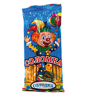 Фасована Соломка Посмішка солодка хрусткі палички із золотистою гладкою скоринкою 40г 60шт. в упаковці