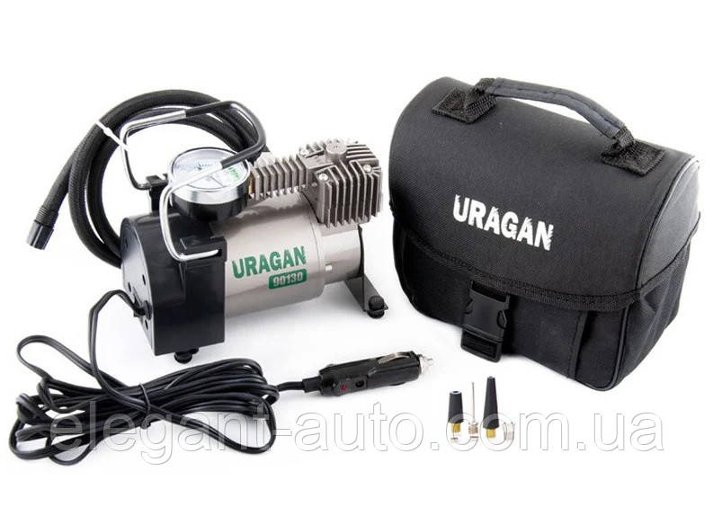 Компресор - "URAGAN" - 12v - 170Вт - 37л. - 14А - 1 м. шланг (90130) (8 шт.)
