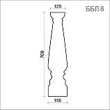 Балясина ББЛ 8 (h 700), фото 2
