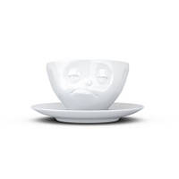 Чашка с блюдцем для кофе Tassen Озадачен (200 мл)TASS14501/TA