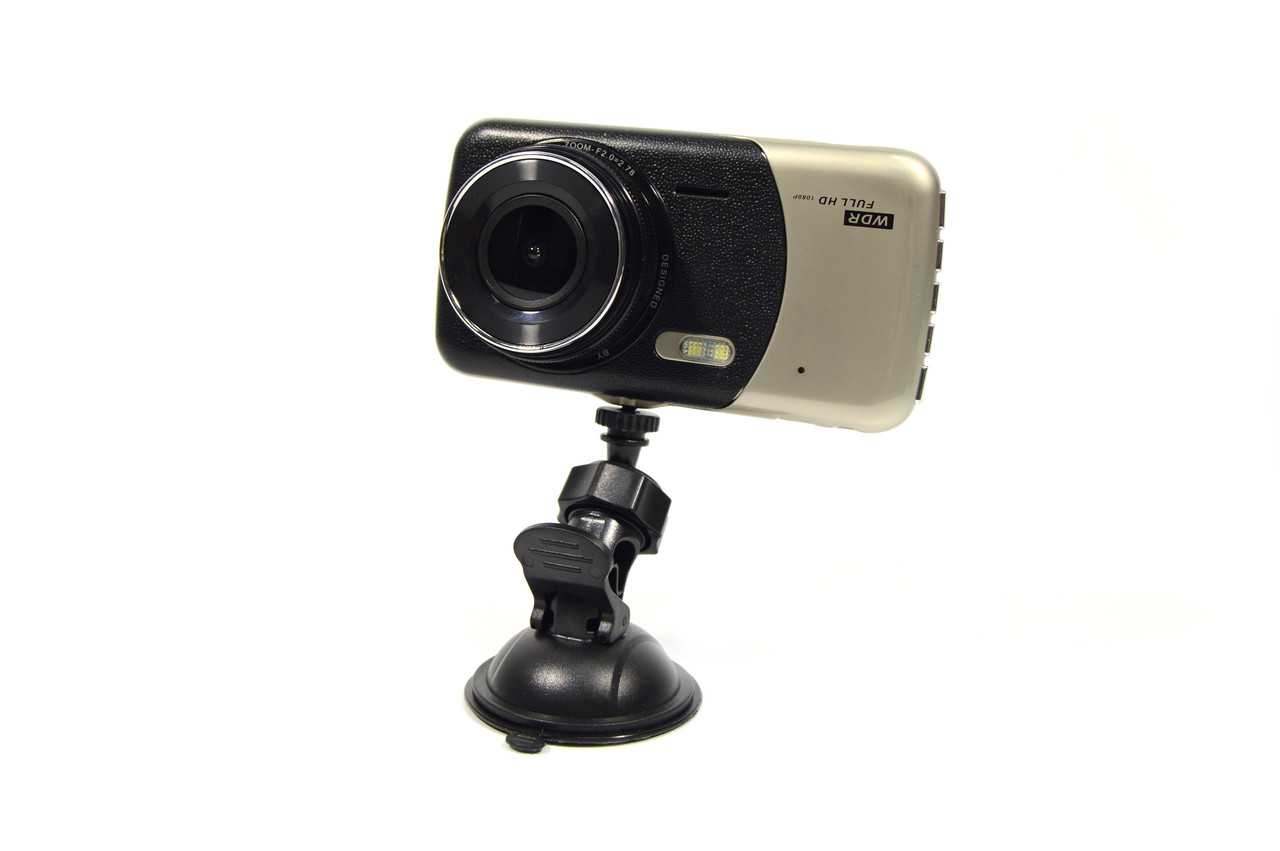 Видеорегистратор DVR T652 4" Full HD Выносной Камерой Заднего Вида - фото 1 - id-p1011794514