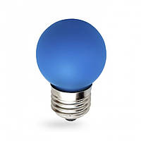 Светодиодная лампа Feron LB-37 1W E27 (синяя)