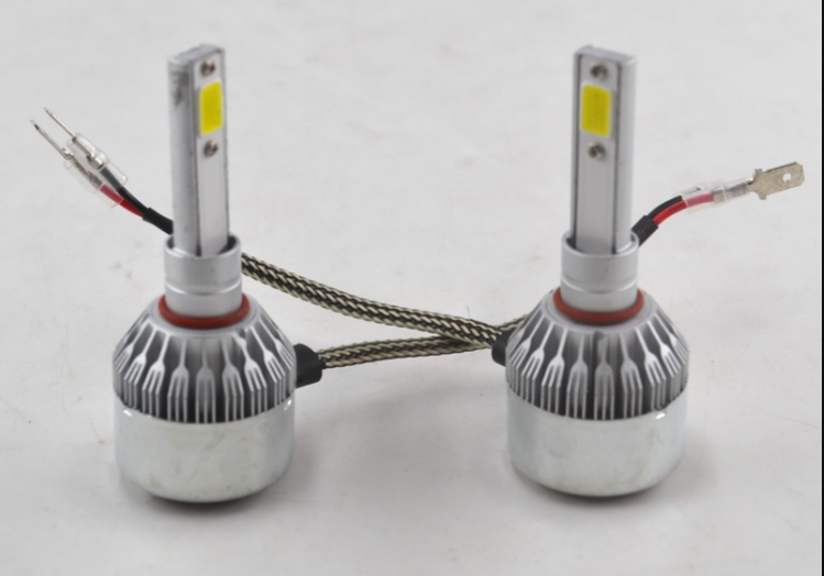 LED C6 H1 COB 6500k 3800Lm 35w 12v-24v, світлодіодні автомобільні лампи основного світла (KG-328)