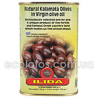 Оливки Каламата в оливковій олії "ILIDA" 450 г