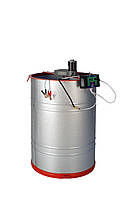 Медогонка 2-х рамкова поворотна нержавіюча (AISI 430) з ремінним електроприводом "Pulse" мод. 1