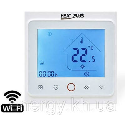 Сенсорний програмований терморегулятор Heat Plus BHT 002 Wi-Fi