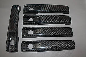 Карбонові накладки на ручки Mercedes G-class W463a/W464 (комплект 5 шт)