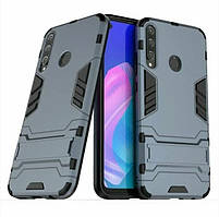 Чохол Transformer для Huawei P40 LIte E протиударний темно-синій