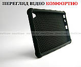 Матовий чорний силіконовий чохол Lenovo Tab m8 HD (TB 8505F 8505X) з підставкою Black TPU, фото 4