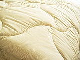 Тепла ковдра двоспальна 180*210 стьобана_холофайбер_бязь Голд (4415), фото 4