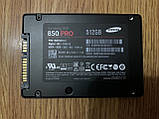 SSD Samsung 850 PRO 512GB 2.5" SATAIII 3D NAND MLC (MZ-7KE512) б/у, фото 3
