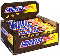 Упаковка батончиков Snickers Super +1 20 шт x 112.5 г