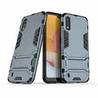 Чохол Transformer для Samsung A01 2020 / A015F протиударний темно-синій