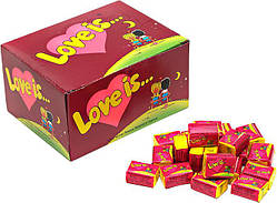 Упаковка жувальної гумки Love is Вишня-Лимон 100 шт