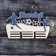 Медальниця для футболіста. Холдер для медалей футбол.