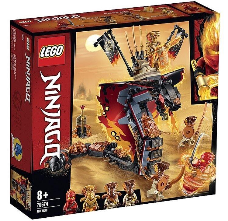 LEGO 70674 NINJAGO Вогняне гкло ( Конструктор ЛЕГО Нінзя Клик Вогня, Вогняний кинджал), фото 1