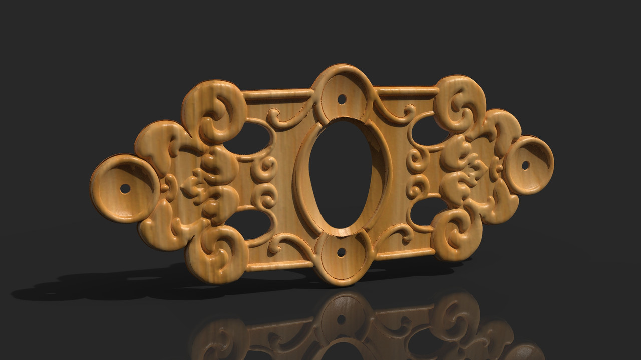 Барельєф Накладка на замкову щілину, фото 1