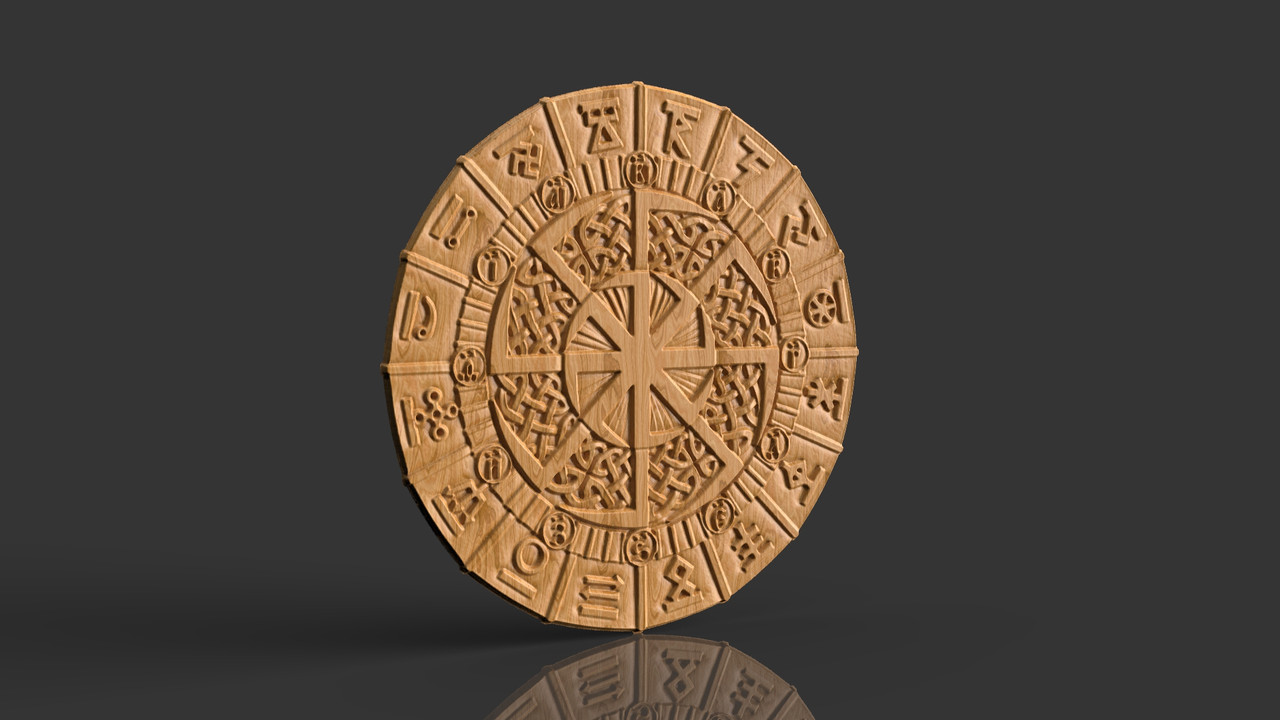 Барельєф Слов'янський оберіг, фото 1