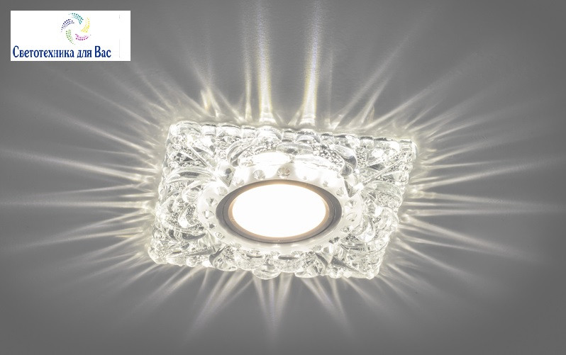 Декоративний вбудований світильник з LED-підсвіткою Z-light ZA329 LED, MR-16.