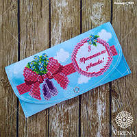 Подарунковий Конверт TM Virena "З хрестини дівчинки!" КОНВЕРТ_010