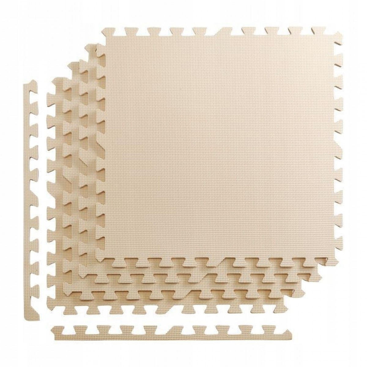 Мат-пазл (ласточкин хвіст) 4FIZJO Mat Puzzle EVA 120 x 120 x 1 cм 4FJ0075 Beige