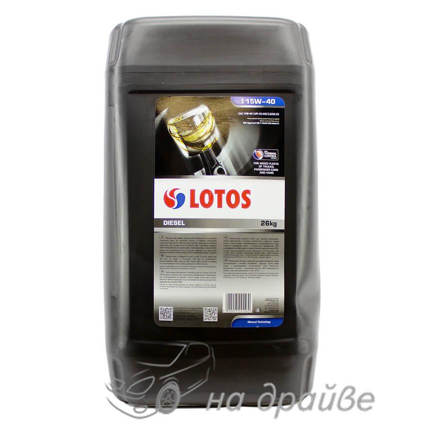 Масло моторне DIESEL CG-4/SJ 15W-40 26 кг Lotos Oil