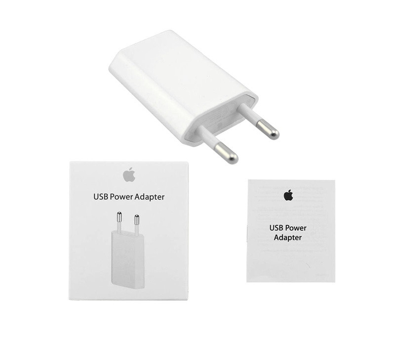 Сетевое зарядное устройство Apple iPhone 5W USB Power Adapter MD813ZM/A - фото 1 - id-p1283998228