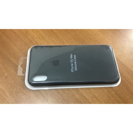 Чохол Apple Silicone Case для iPhone Xs Max Space Gray