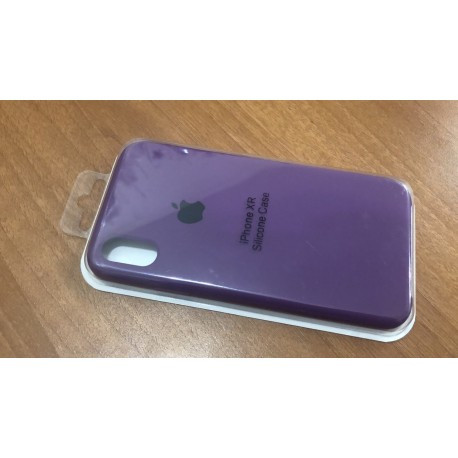 Чохол Apple Silicone Case для iPhone XR Purple