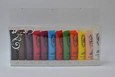 Художні професійні фарби 15ml, набір 12 кольорів