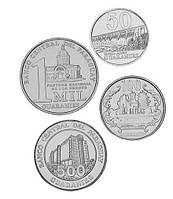 Парагвай набор из 4 монет 2007-2012 UNC 50, 100, 500, 1000 гуарани