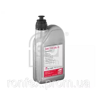 FEBI 1л VW Масло КПП GL-4 SAE 75W MB 235.10, AUDI,VW,Skoda TL 521 71,521 78,TL 525 12,TL 726