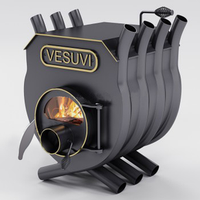 Піч калориферна бульер'ян "VESUVI" тип 01 з варильною поверхнею зі склом, фото 3